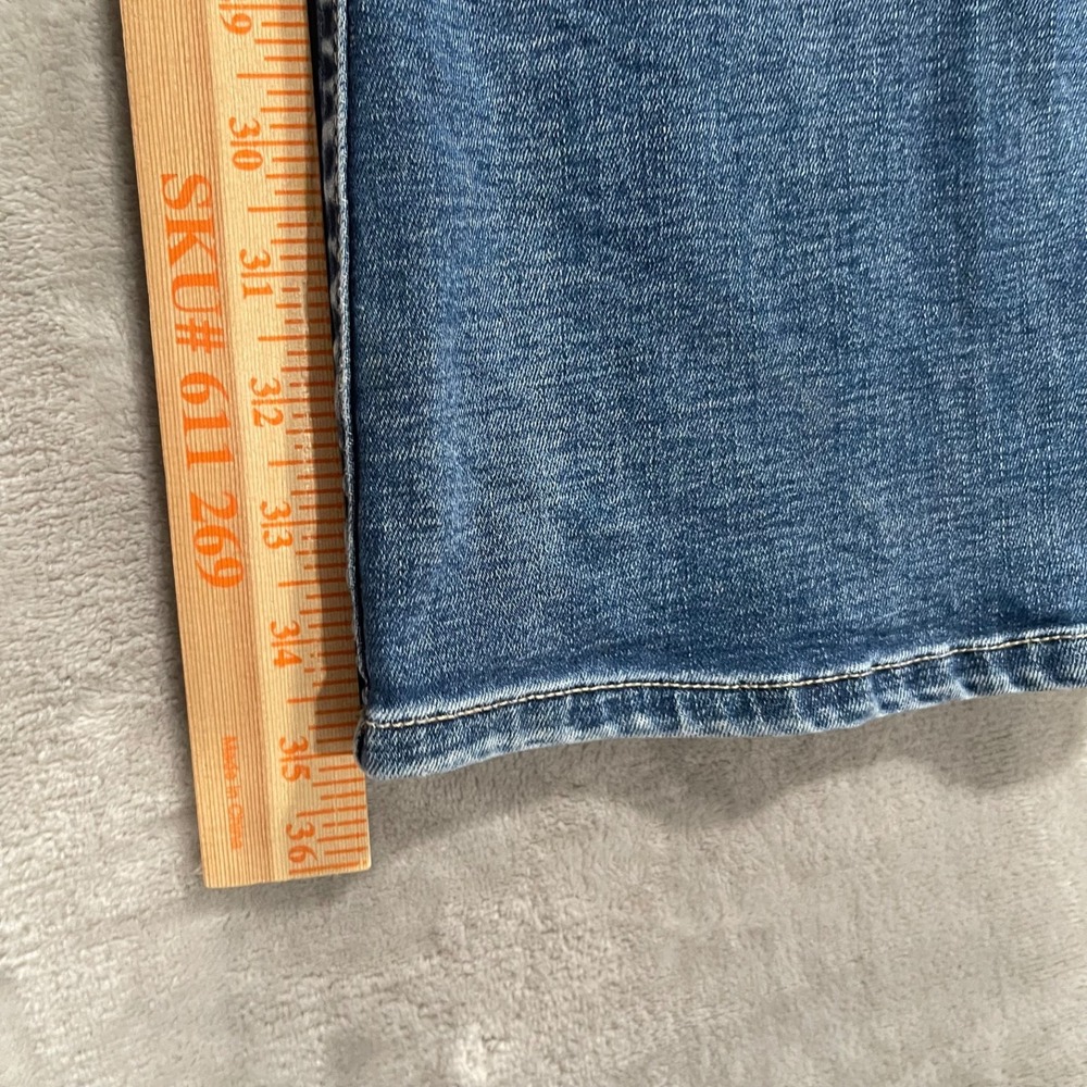BKE Payton Jeans Mens 31x35.5 Blue Denim Universal Fit Mid Rise Bootcut Western - Picture 9 of 12